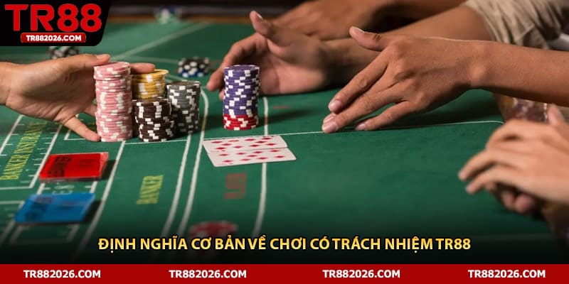 Định nghĩa cơ bản về chơi có trách nhiệm TR88
