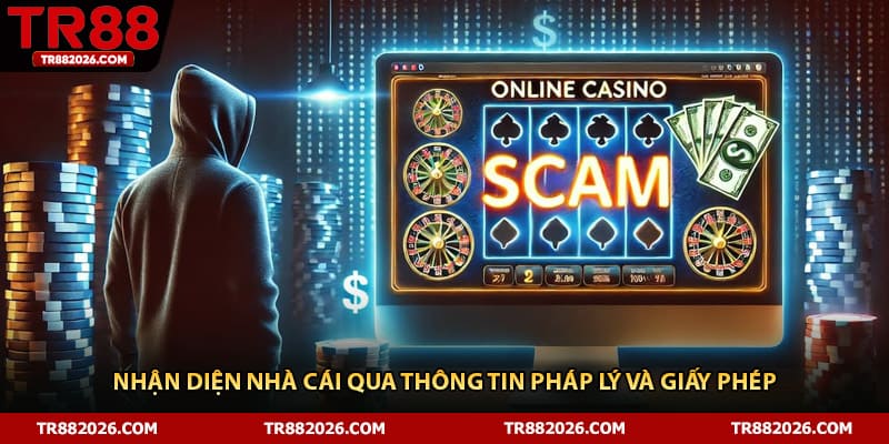 Nhận diện nhà cái qua thông tin pháp lý và giấy phép